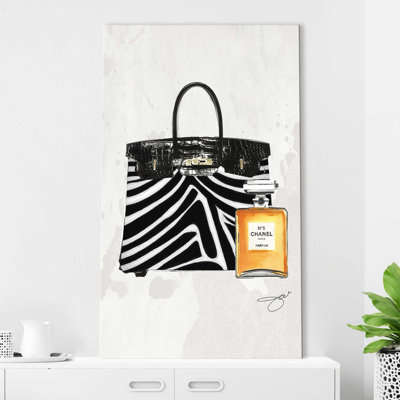 «Fashion Bag & Parfum (Vertical)» par By Jodi - impression