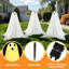 Halloween Ghost Ornaments Stuffed Holiday Accent