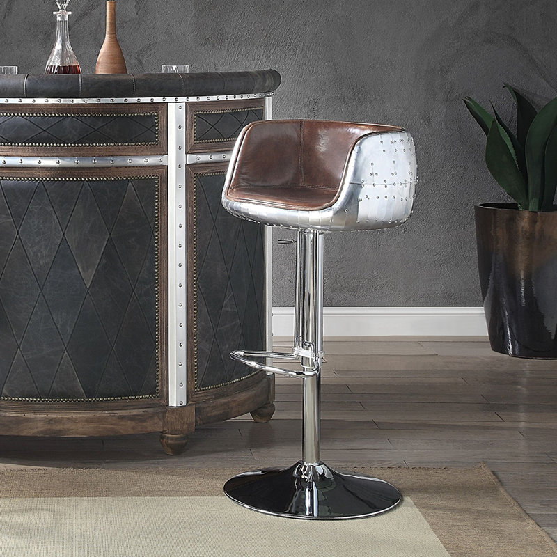 Stella Adjustable Stool W/Swivel