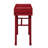 Red Vanity Desk With 1 Drawer
