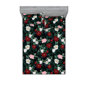 Almond Green Ruby Ivory Floral