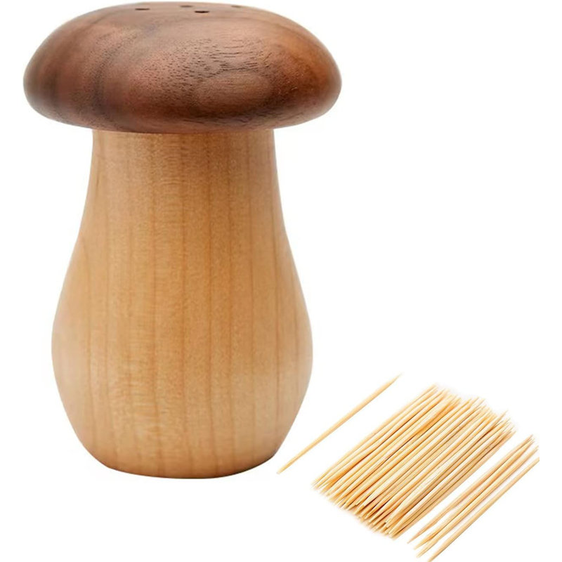 Porte-cure-dents, distributeur de cure-dents mignon, contenant de cure-dents en bois