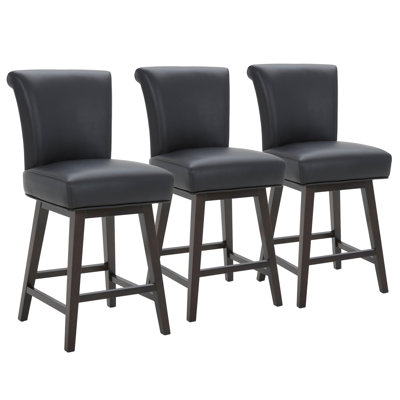 Aoibhne Swivel Upholstered Counter Stool