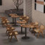 Chaises de salle à manger de style Mid-Century-294906536-294906539