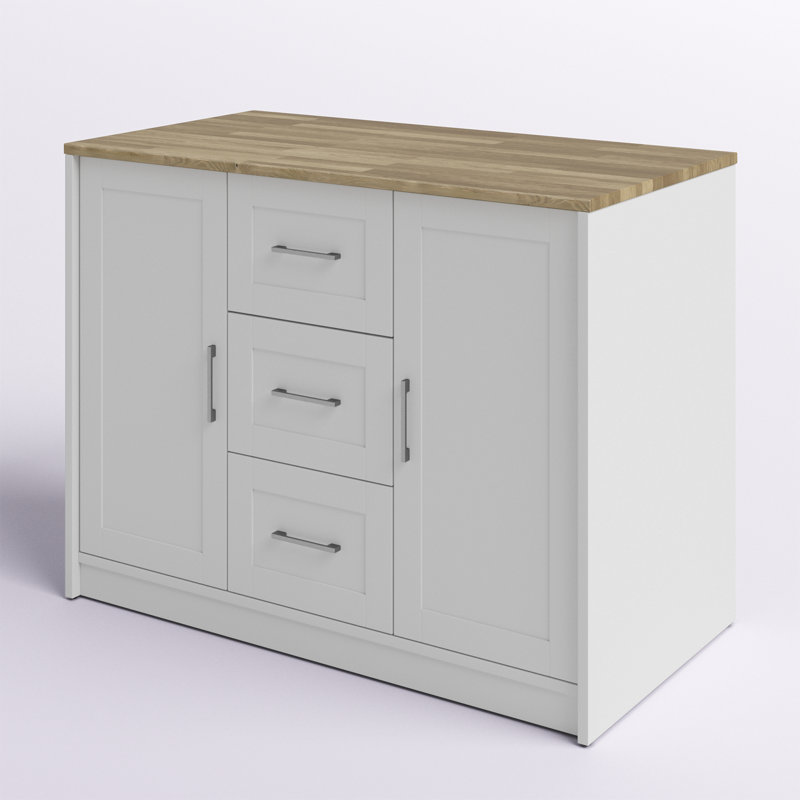 Lark Manor Allycia Kitchen Island & Reviews | Wayfair