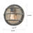 Wimberly Iron Flush Mounted Sconce