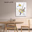 Thème moderne moderne et abstrait, art mural non encadré, 32 x 24