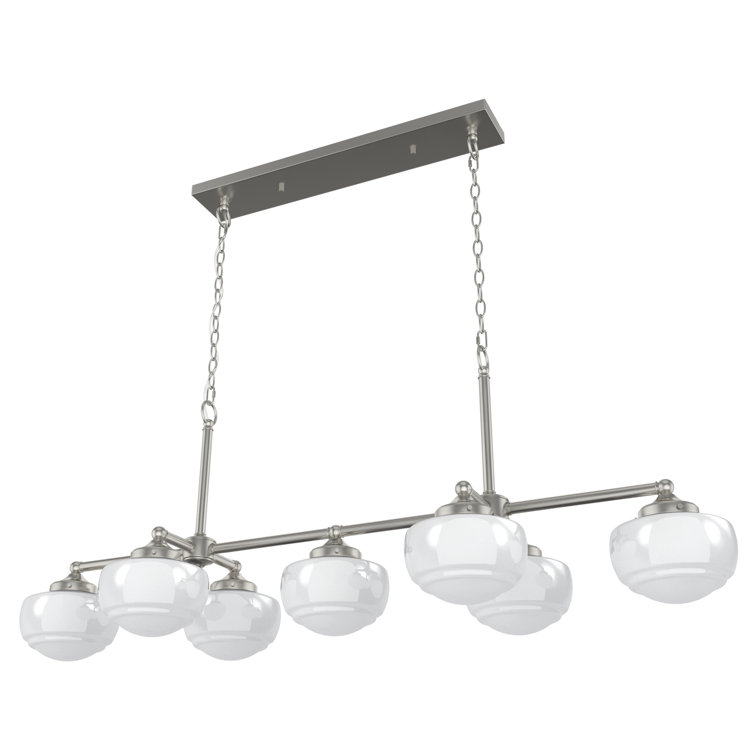 Hunter Saddle Creek 7 Light Linear Chandelier Ceiling Light Fixture