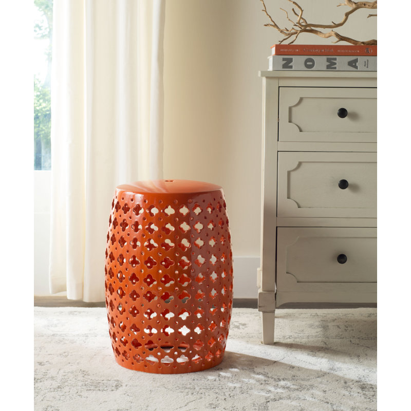 Tabouret de jardin Gisella, Orange