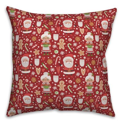  Housse de coussin Mr et Mme Claus