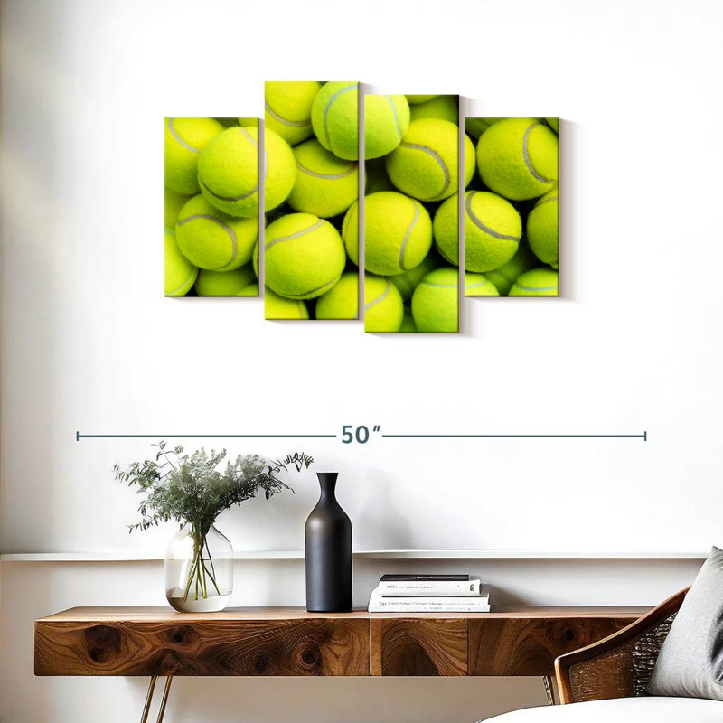 Balles de tennis jaunes
