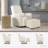 Upholstered Ottoman-1510167400