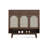 Modern Nut-Brown Solid wood Shoe Storage-654063845