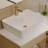 31.5" Wall Mounted Modern Wood Grain Floating Bathroom Vanity Set-1883359328