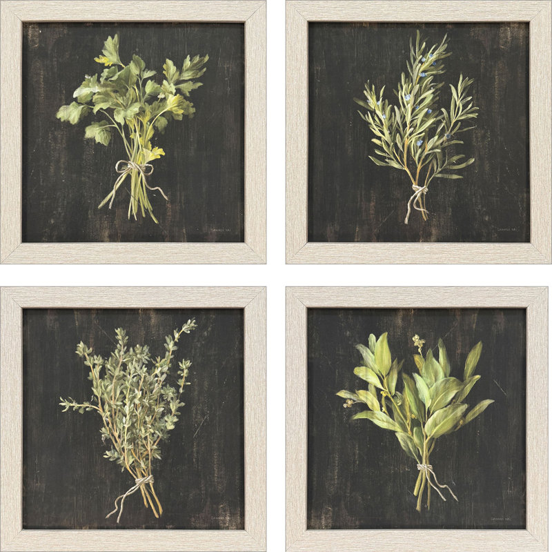 «Rustic Herbs», art encadré
