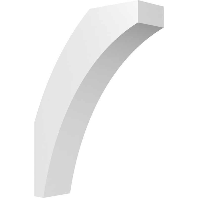 Genouillère standard en PVC de qualité architecturale Thorton, H 14 po x l 3 po x P 10 po