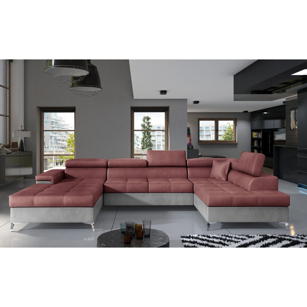 Ecksofa Geraci mit Bettfunktion