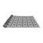 Tapis noir/blanc cassé tissé à la machine-883730441