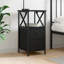 Herendeen 34 cm W Iron Bedside Table-272789215-328739557