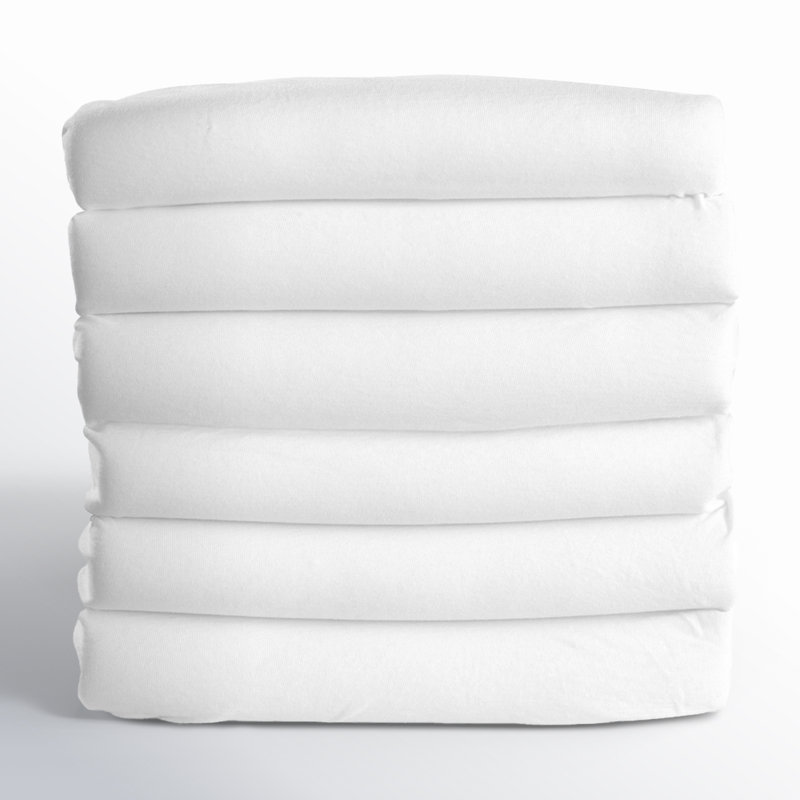 Draps-housses compacts SafeFit ™, Blanc, 28 po x 52 po