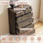 Commode 6 tiroirs Vintage pour chambre à coucher, commode haute en bois avec pieds fuselés, commodes et commodes-1942324861
