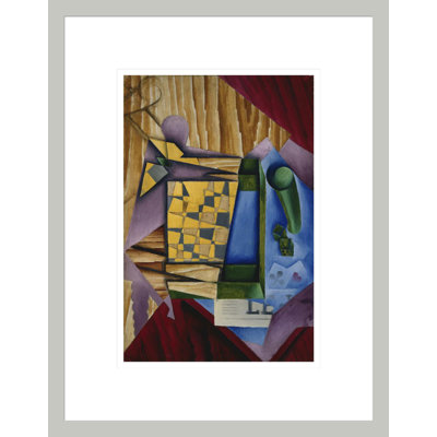 Backgammon by Juan Gris -Framed Giclee Print