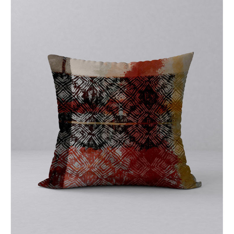 Housse de coussin carrée/insert, 18 po x 18 po