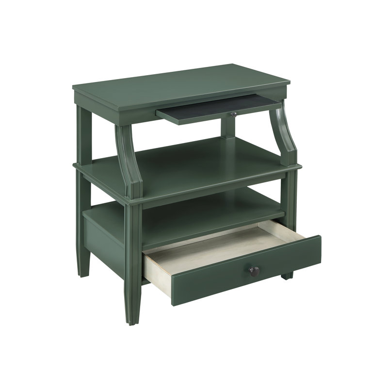 Krehbiel 23.75'' W Nightstand, Vintage Green