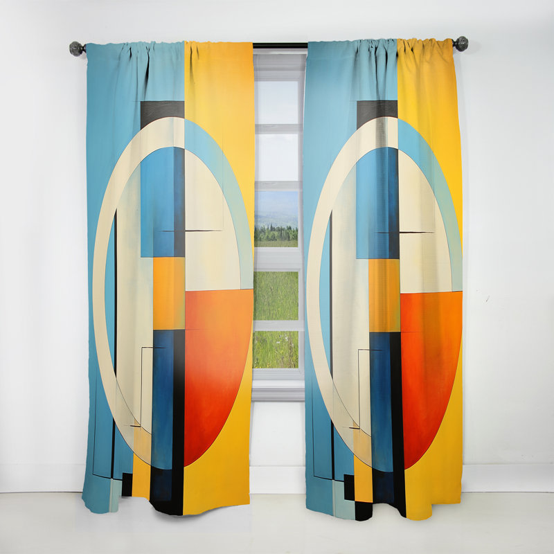 Rideau en velours Mid-Century Sorelli, L 52 po x L 120 po