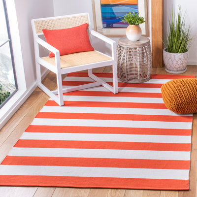 Westerlund Hand Woven Cotton Striped Rug