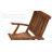 Folding Teak Patio Dining Armchairs Includes 2