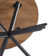 Round Metal Base Dining Table