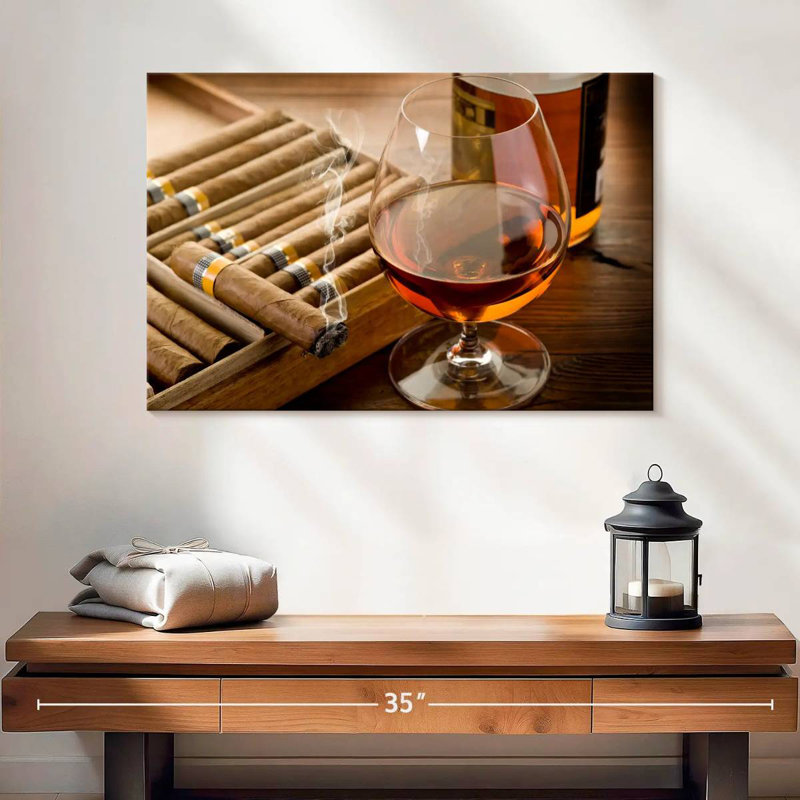 Senne Cuban Liquor And Cigar, 20" H x 30" W