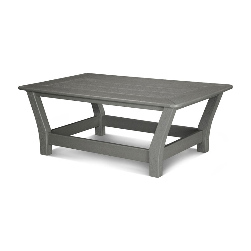 Table basse POLYWOOD Harbor, Gris ardoise