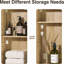 Armoire murale en rotin avec portes doubles-569504723