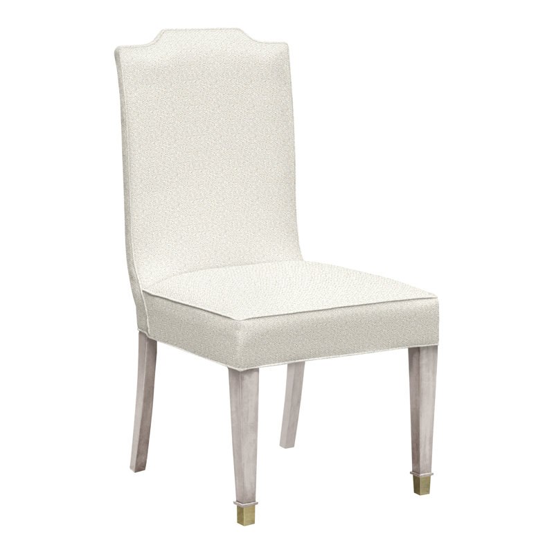 Chaise d'appoint Michael Weiss Travis, Non, Kenworth Pearl, Gris tourterelle