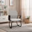 Ergonomic Office Chair With Lumbar Support And Breathable Mesh Back - Perfect For Home And Work (thick Legs - Black And Gray)