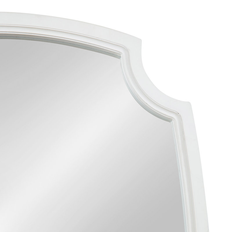 Miroir de salle de bain Nikkie, Blanc