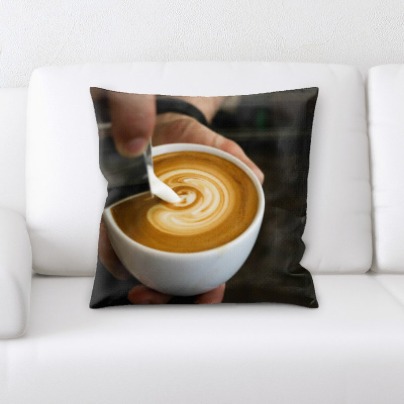 Microsuede Throw Pillow