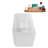 47" Streamline Soaking Freestanding Tub and Tray With Internal Drain-102279127
