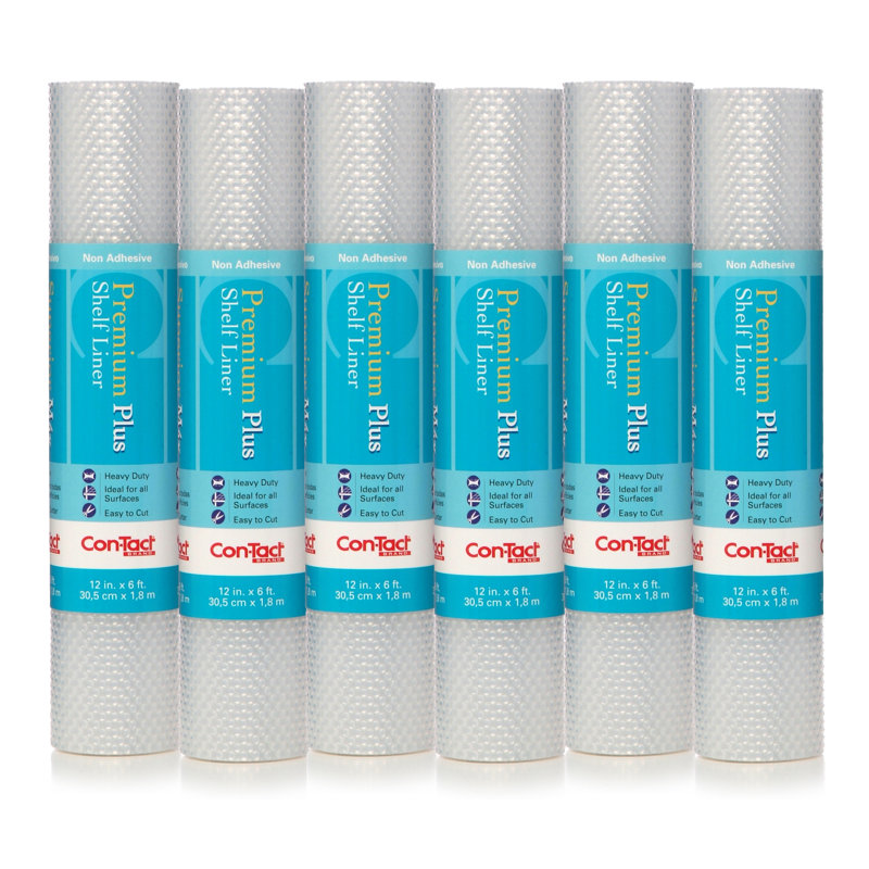 6 Piece Non-Slip Shelf And Drawer Liner Set