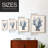 Indigo Reef I Framed Print - Solid Wood-1154761843-1154762122