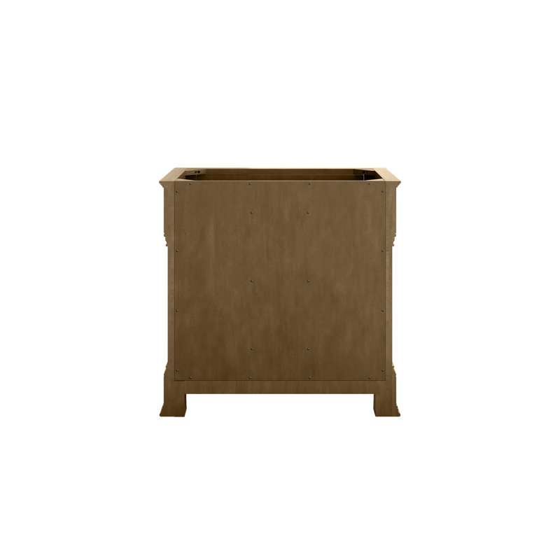 Brookfield 35.75'' W Single Bathroom Vanity Base, Honey Oak