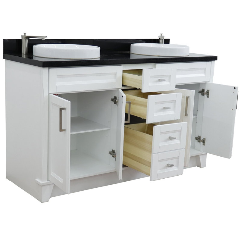 Ensemble de meuble-lavabo double 61 po Laggan