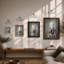 Toilet Paper Dog Modern - Print-1843758610-1843758608