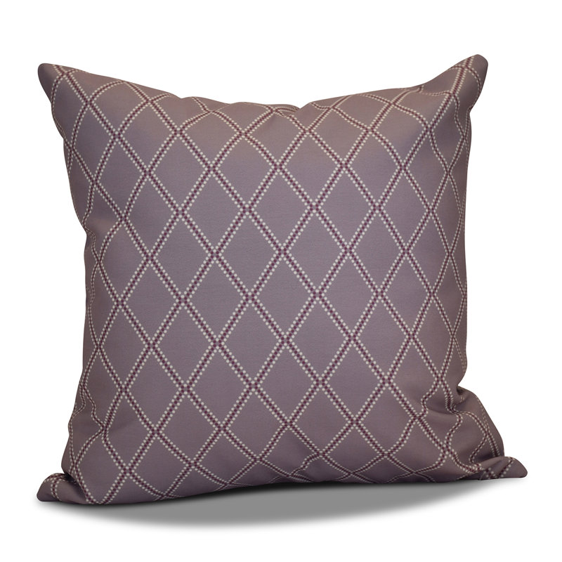 Coussin décoratif carré & insert, 18 po x 18 po, Lavande