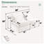Canapé modulaire en velours côtelé 2 pièces l 66 po x P 37,9 po x H 33 po