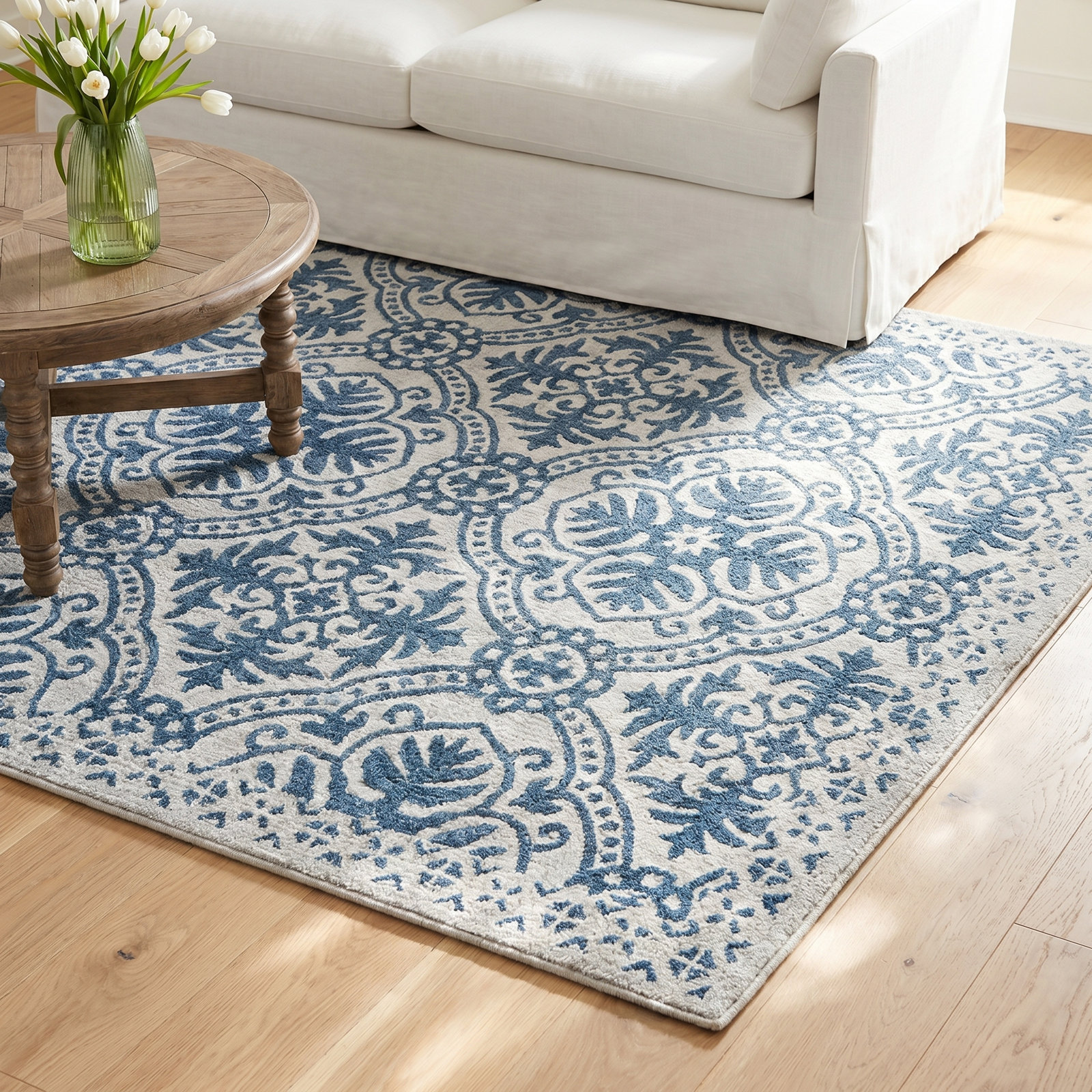 Nina Hand-Tufted Oriental Rug, Rectangle 8' x 10'