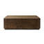 Kipp Square Coffee Table-Burnt Bleached Oak Resawn