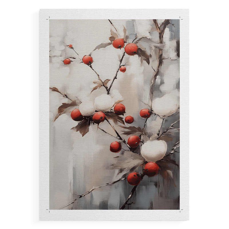 Art des Fêtes de Noël - série 2-CXC III - impression sur toile seulement - NON-CADRE, H 27 po x l 18 po